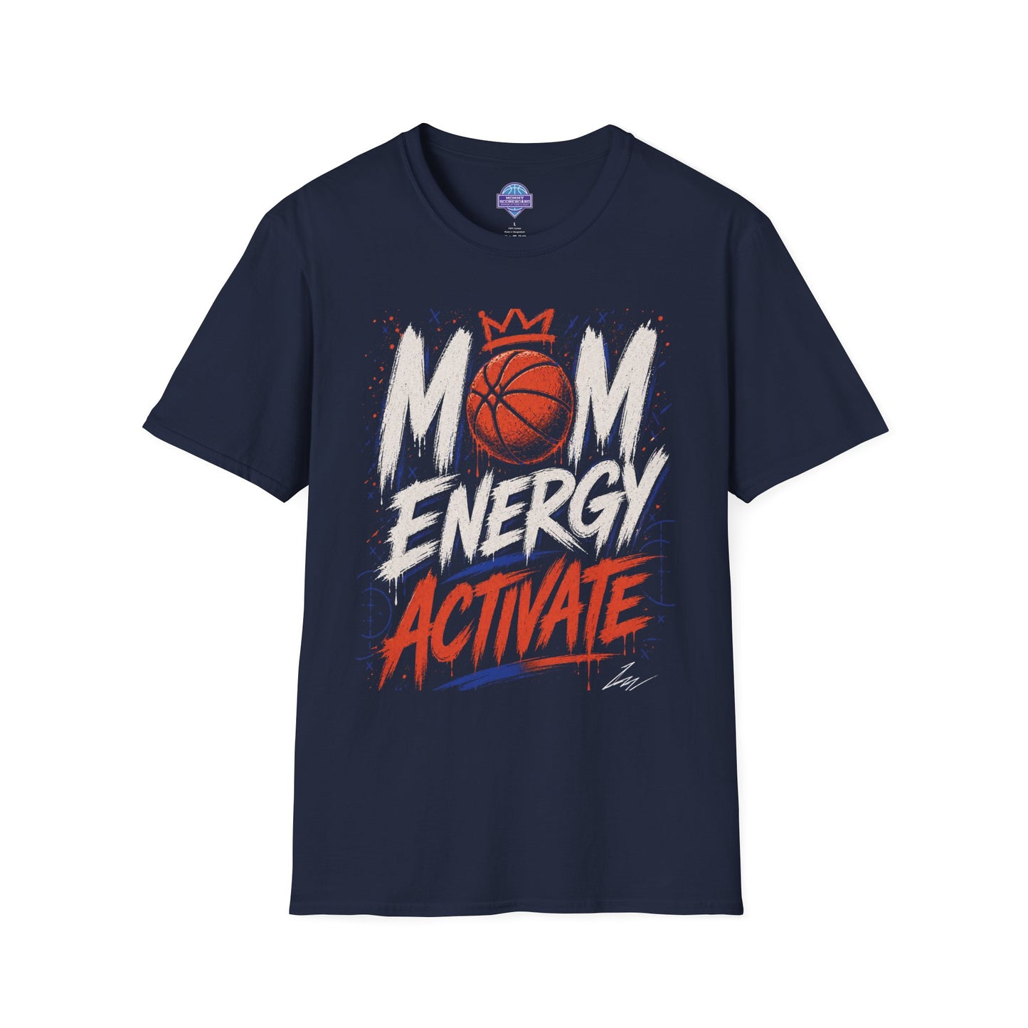 Mom Energy Activate T-Shirt — Championship Basketball