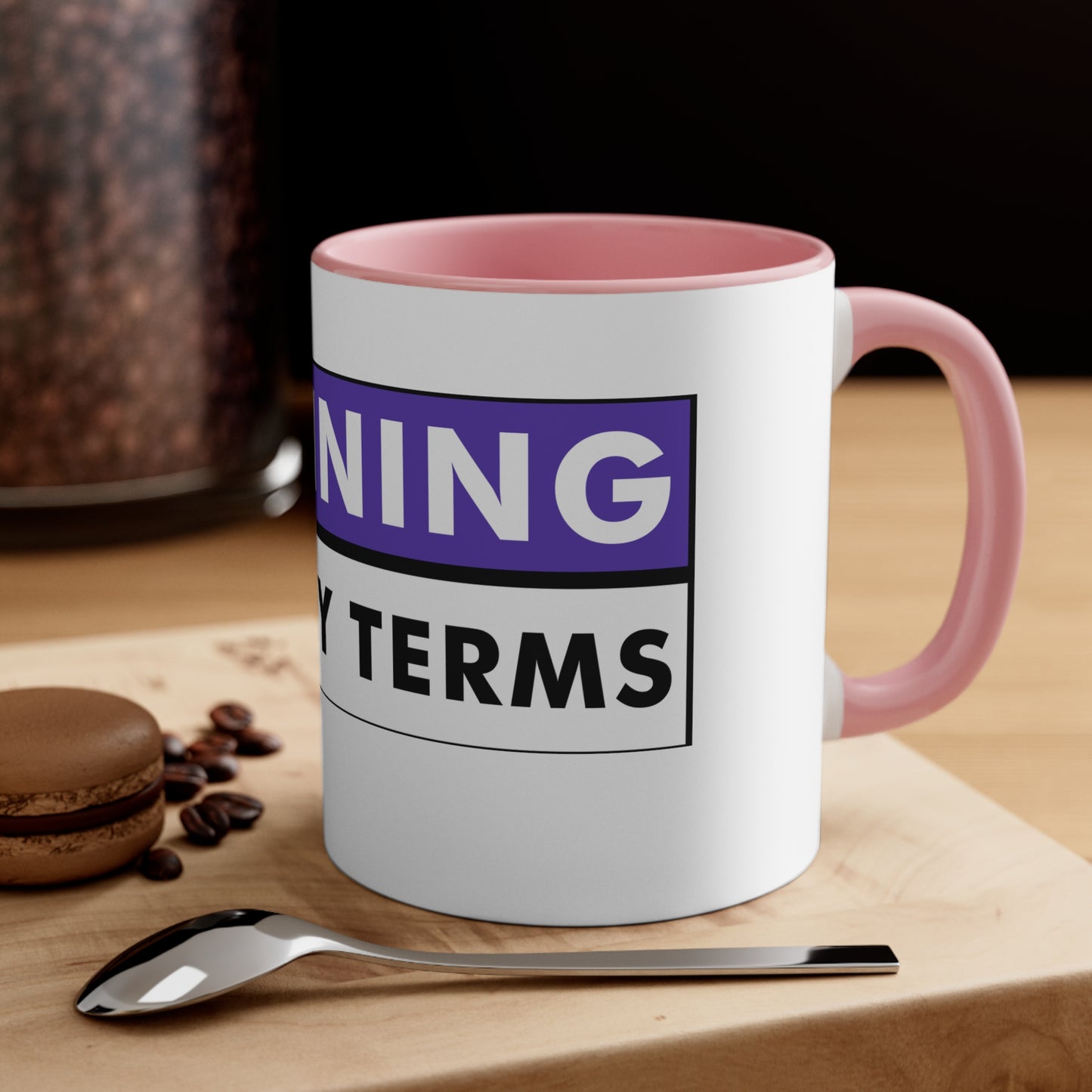 Winning On My Terms Accent Coffee Mug, 11oz