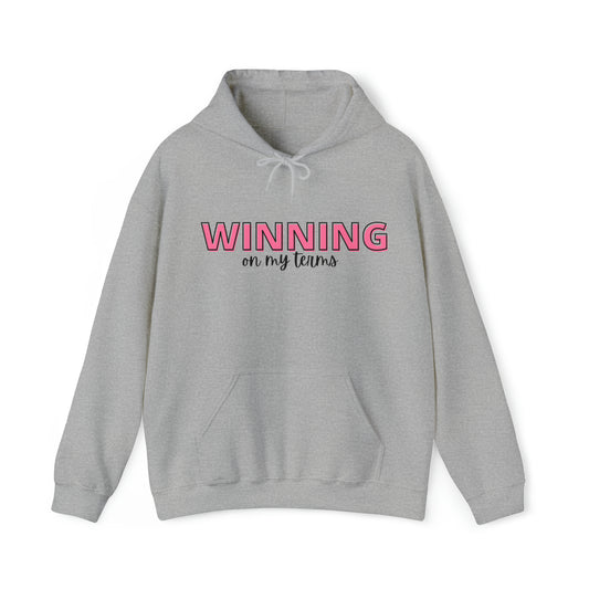 Winning On My Terms- Heavy Blend™ Hooded Unisex Sweatshirt