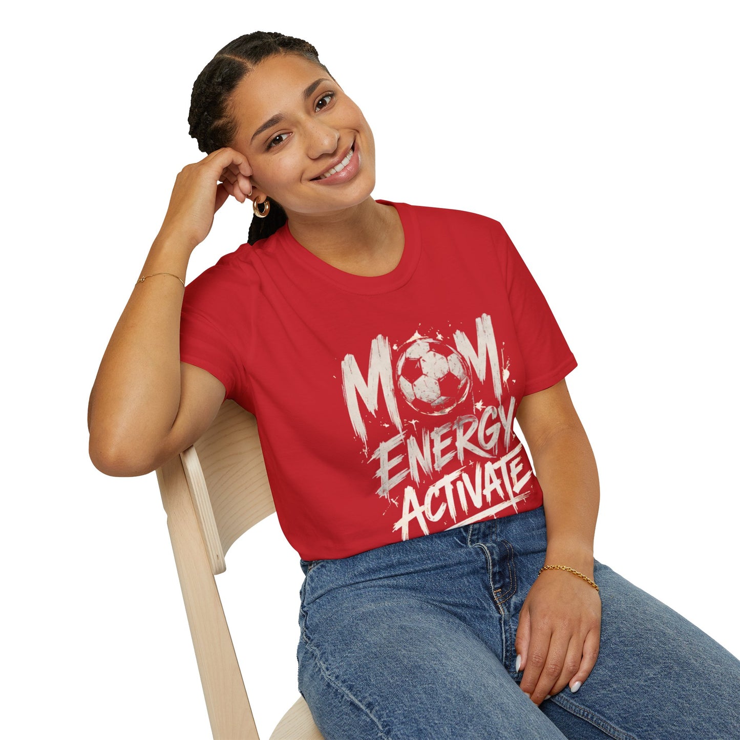 Mom Energy Activate T-Shirt — Baseball