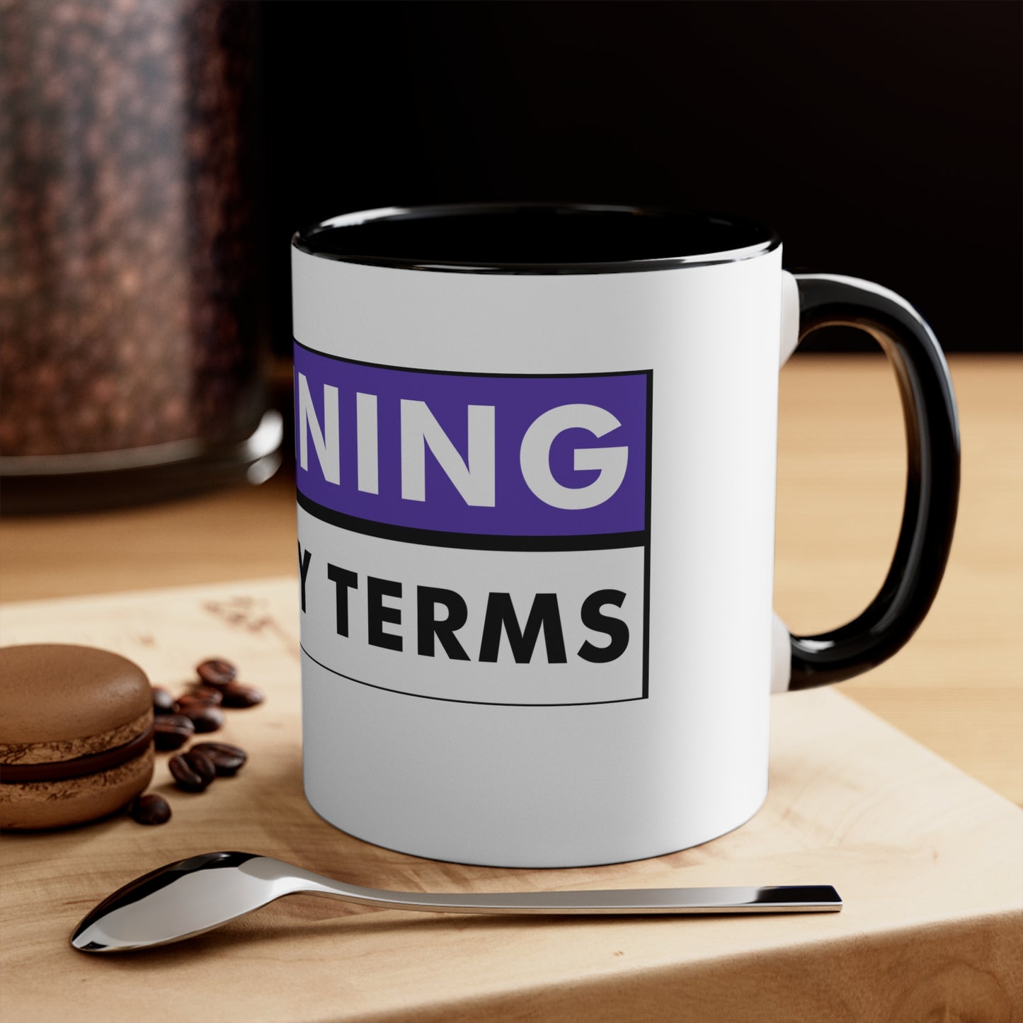 Winning On My Terms Accent Coffee Mug, 11oz