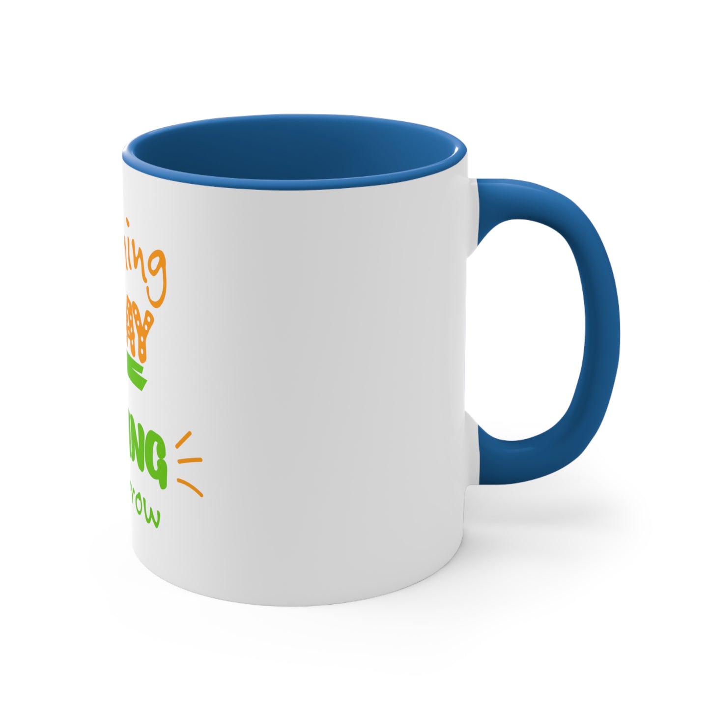 Learning Today Leading Tomorrow Accent Mug, 11oz