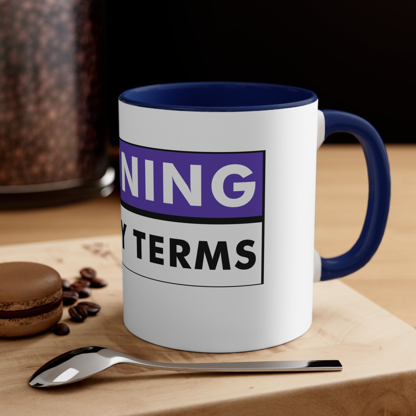 Winning On My Terms Accent Coffee Mug, 11oz