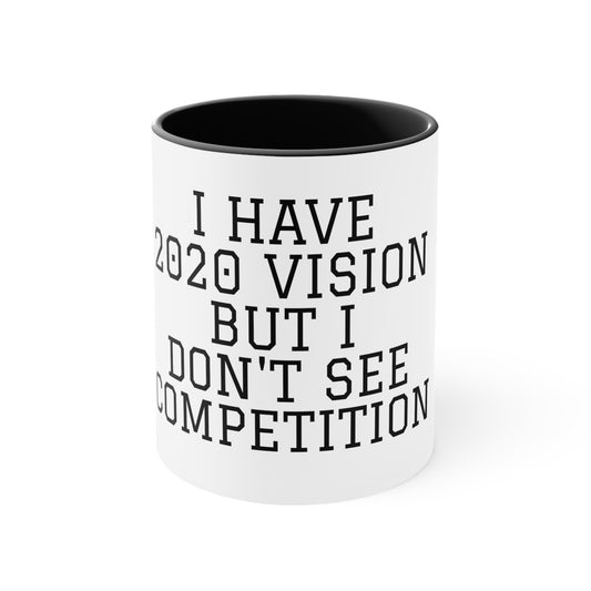 2020 Vision Accent Mug, 11oz