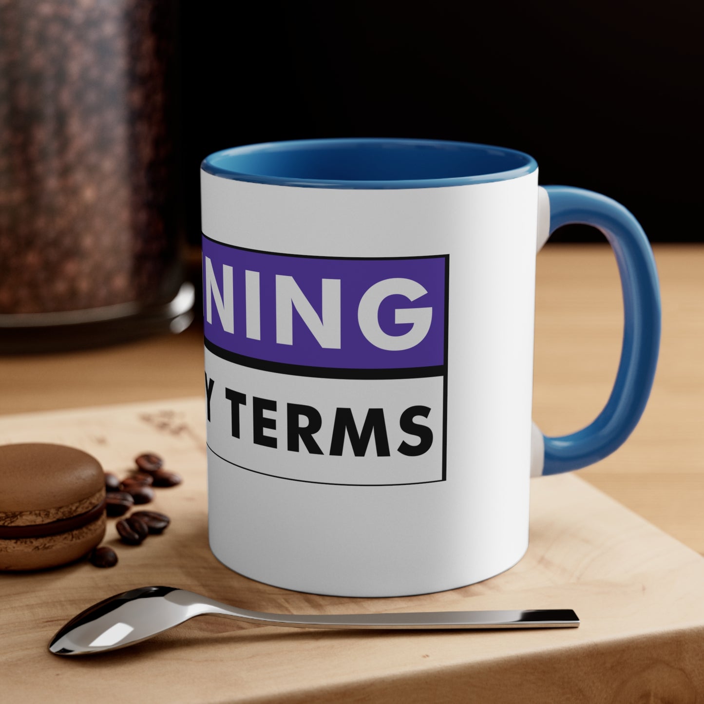 Winning On My Terms Accent Coffee Mug, 11oz