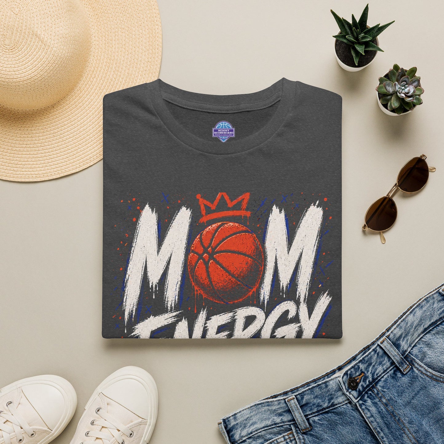 Mom Energy Activate T-Shirt — Championship Basketball