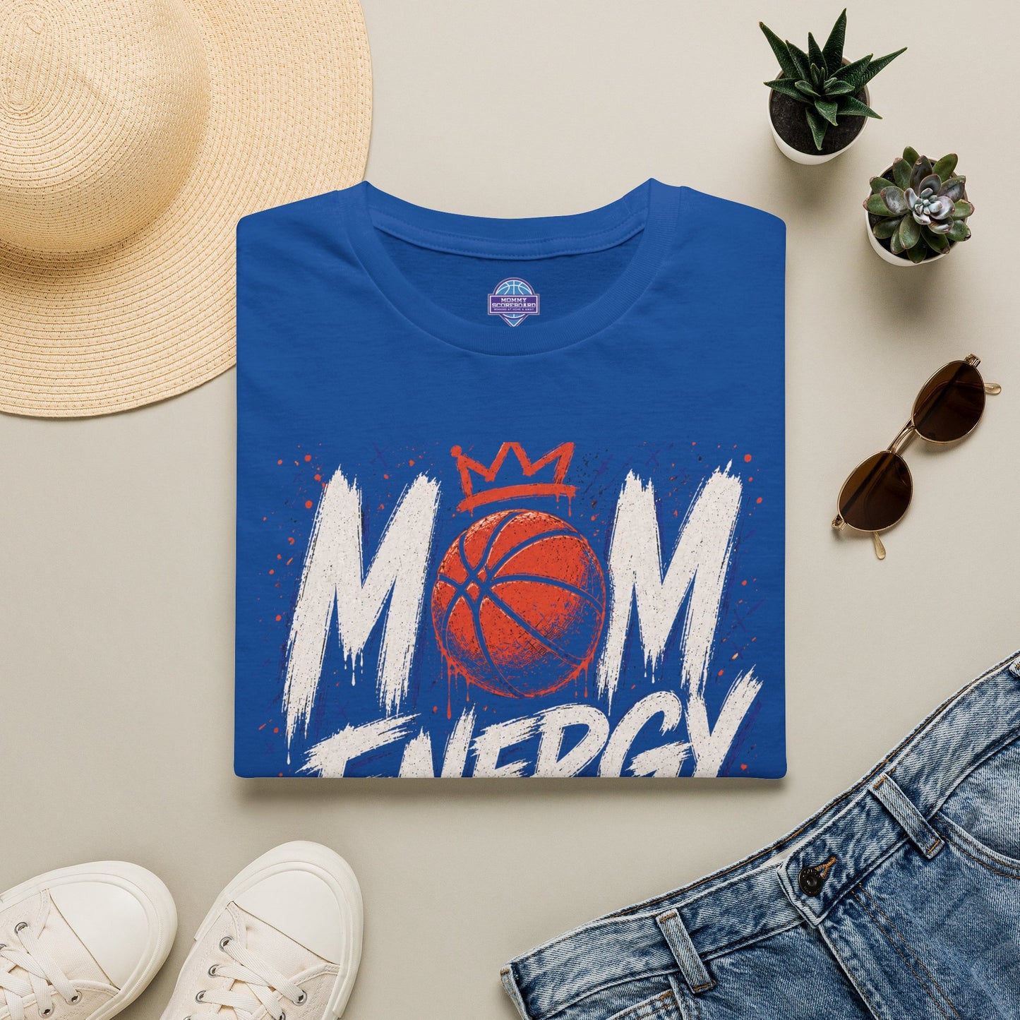 Mom Energy Activate T-Shirt — Championship Basketball