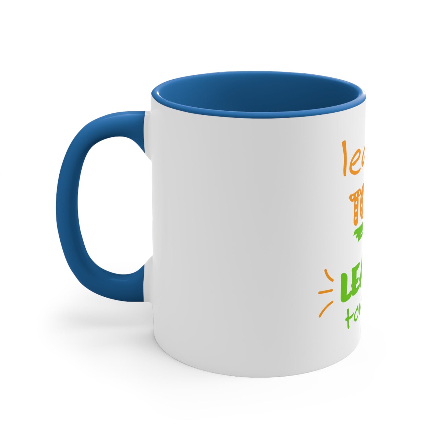 Learning Today Leading Tomorrow Accent Mug, 11oz