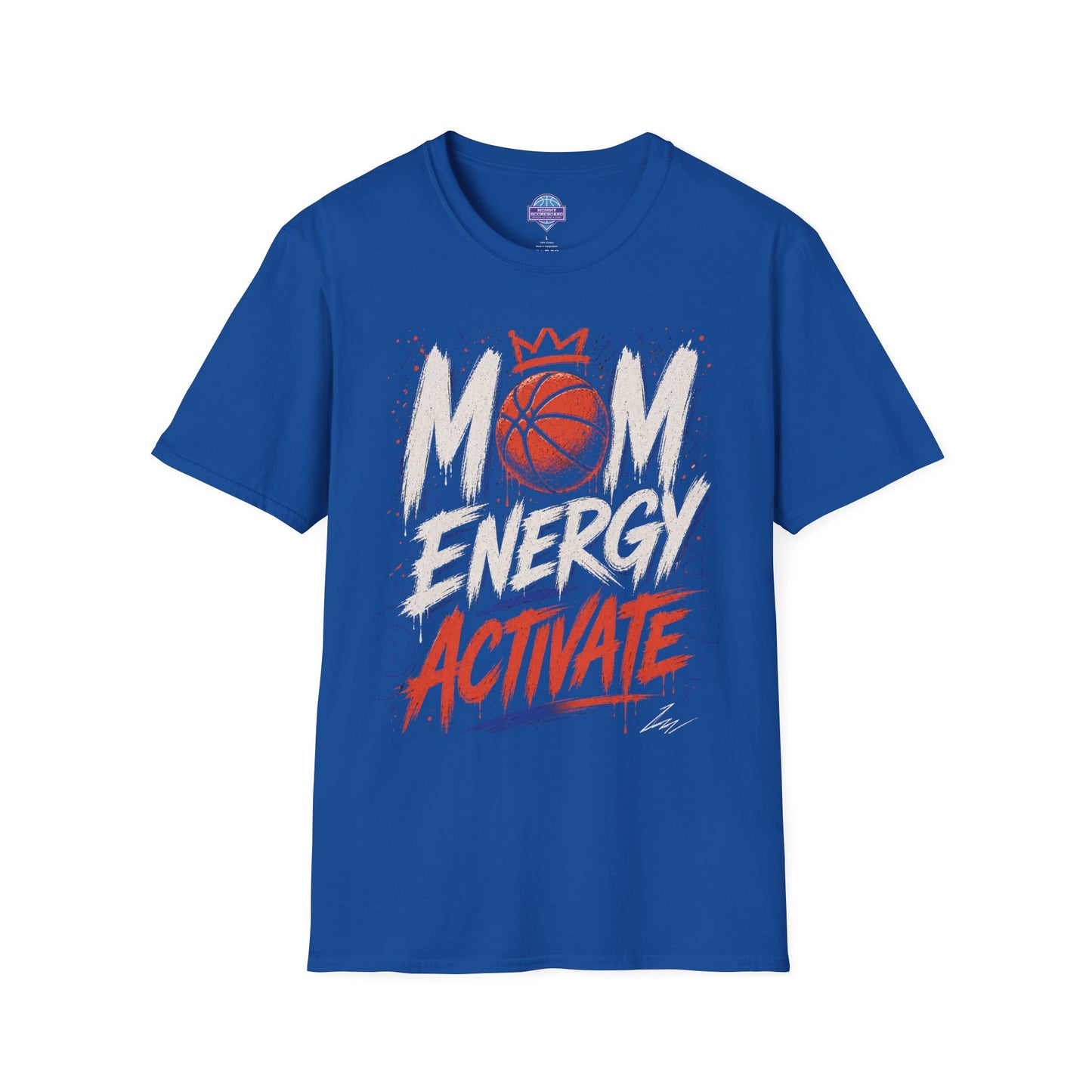 Mom Energy Activate T-Shirt — Championship Basketball